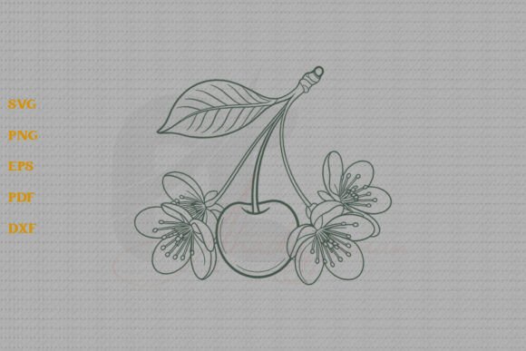 Floral Cherry SVG: A Review for Real Embroidery Use