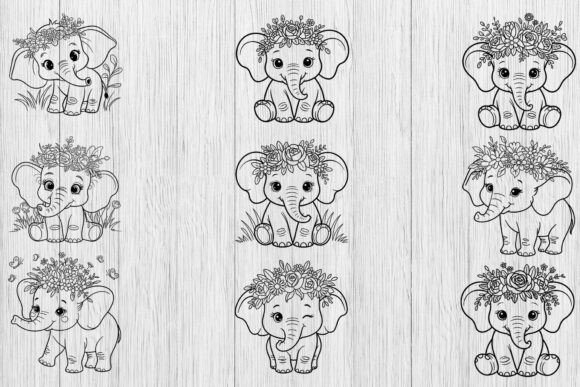 Floral Elephant Svg Bundle Review