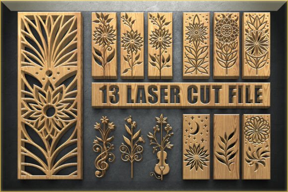 Floral Panel SVG Files Review