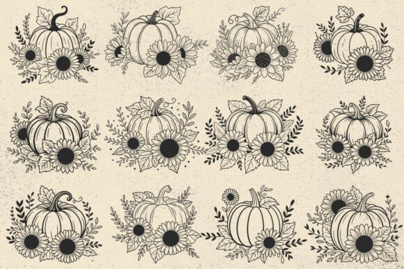 Floral Pumpkin SVG: A Fall Design Review