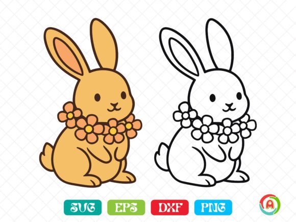 Friendly Floral Bunny Svg Review